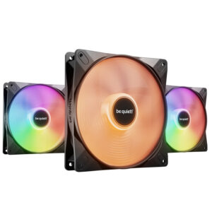 BE QUIET! LIGHT WINGS LX RGB | 140mm | 4-pin PWM 3xVentilator | BL127 | Zračno Hlajenje