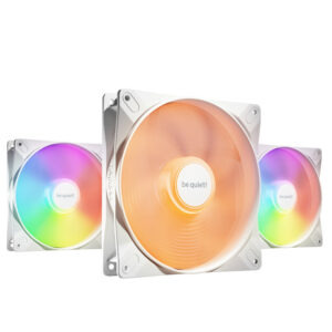 BE QUIET! LIGHT WINGS LX High Speed RGB | 140mm | 4-pin PWM 3xVentilator | Bela | BL131 | Zračno Hlajenje