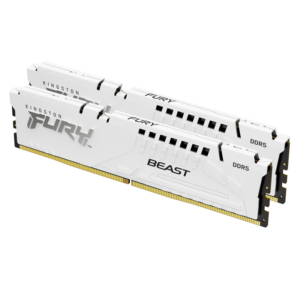 Kingston Fury Beast White KF560C30BWEK2-64 | 64GB 2x32GB | DDR5 6000MT/s CL30 | AMD EXPO In Intel XMP | RAM Pomnilnik