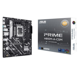ASUS Prime H810M-A-CSM | DDR5 | mATX | LGA 1851 | Matična Plošča