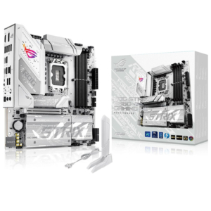 ASUS ROG STRIX B860-G Gaming WiFi | LGA1851 B860 mATX | DDR5 9066+ | PCIe 5.0 Thunderbolt 4 Wi-Fi 7 | Bela Gaming Osnovna Plošča