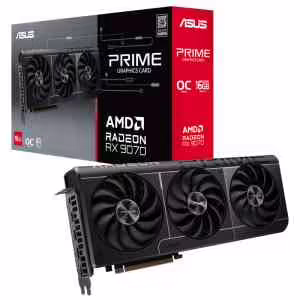 ASUS RX 9070 Prime OC 16GB | GDDR6 | PRIME-RX9070-O16G | Gaming Grafična Kartica