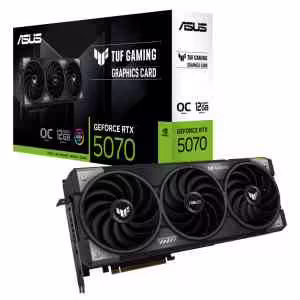 ASUS RTX 5070 TUF Gaming 12GB | GDDR7 | OC | TUF-RTX5070-O12G-GAMING | Gaming Grafična Kartica