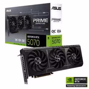 ASUS RTX 5070 PRIME 12GB | GDDR7 | OC | PRIME-RTX5070-O12G | Grafična Kartica