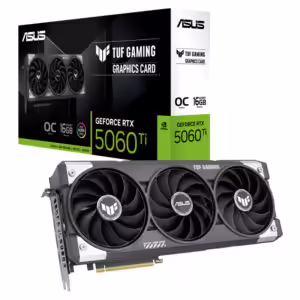 ASUS TUF RTX 5060 Ti OC 16GB | GDDR7 | TUF-RTX5060TI-O16G-GAMING | Grafična Kartica