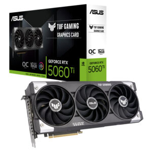 ASUS TUF RTX 5060 Ti OC 16GB | GDDR7 | TUF-RTX5060TI-O16G-GAMING | Grafična Kartica