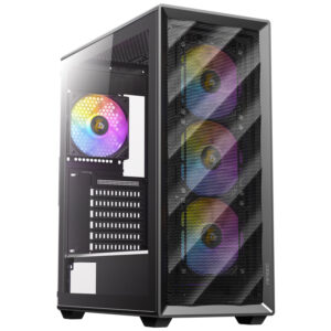 ANTEC AX85 | Midi-ATX | RGB | Okno | Črna | Gaming Ohišje