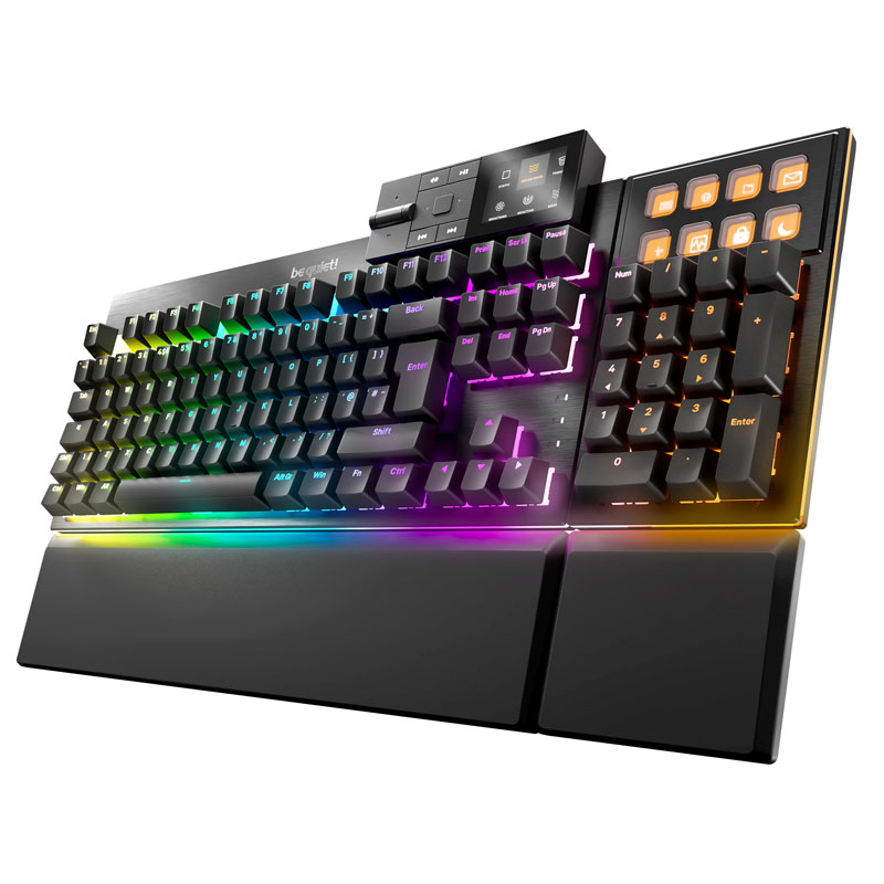Be quiet! Dark mount silent tactile | uk | črna rgb | mehanska | bt002uk | modularna gaming tipkovnica 1 Be quiet! Dark mount silent tactile uk rgb (bt002uk) mehanska modularna gaming črna tipkovnica komponentko