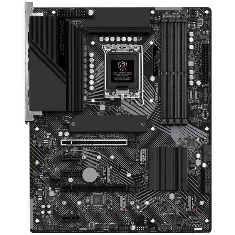 Asrock z790 pg lightning | lga 1700 | ddr5 | atx | gaming osnovna plošča 1 Asrock z790 pg lightning lga1700 ddr5 gaming atx osnovna plošča komponentko