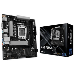 ASROCK H810M-X | LGA 1851 | 2xDDR5 | mATX | Matična Plošča