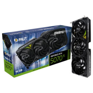 PALIT GamingPro-S GeForce RTX 5070 Ti 16GB | GDDR7 | ARGB | Gaming Grafična Kartica
