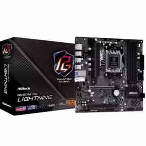 ASROCK B650M PG Lightning | AM5 | 4xDDR5 | mATX | Gaming Matična Plošča