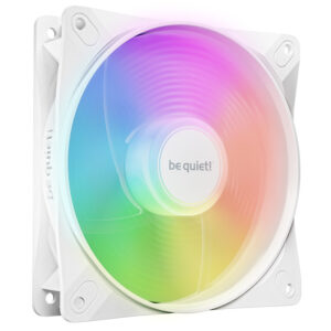 BE QUIET! LIGHT WINGS LX | BL133 | Reverse 120mm 4-pin PWM | ARGB Bela | Ventilator