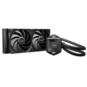 Be Quiet! Pure Loop 3 BW027EU | 240mm AIO Vodno Hlajenje | 2x Pure Wings 3 PWM | Tiho Hlajenje Za Intel In AMD Procesorje | Procesorski Hladilnik