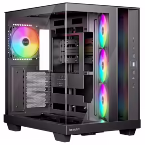 BE QUIET! Light Base 500 LX | BGW85 | Midi-ATX | RGB Črna | Kaljeno Steklo | Računalniško Ohišje