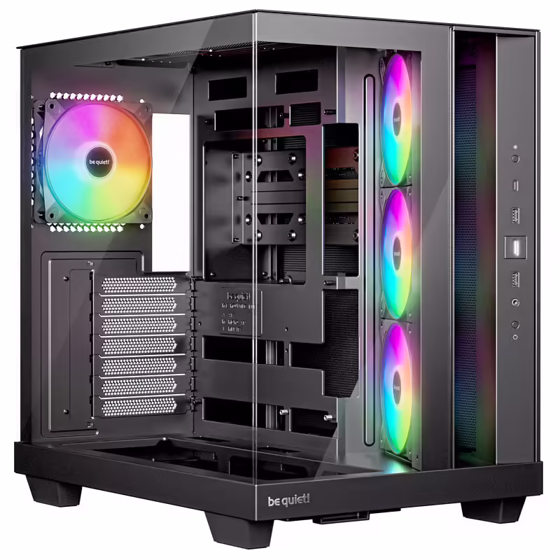 Be quiet! Light base 500 lx | bgw85 | midi-atx | rgb črna | kaljeno steklo | računalniško ohišje 1 Be quiet! Light base 500 lx (bgw85) midi-atx rgb okno črno ohišje
komponentko