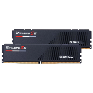 G.SKILL Ripjaws S5 64GB 2x32GB | DDR5 6000MT/s CL36 | AMD EXPO Intel XMP | Črn Low-Profile | RAM Pomnilnik