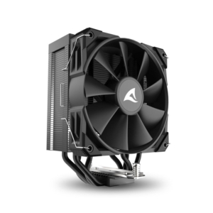 Sharkoon A40 Black | 120 Mm PWM Ventilator | 4 Bakrene Toplotne Cevi | 220 W TDP | Procesorski Hladilnik