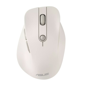 ASUS MD105 | Brezžična Bluetooth 2.4 GHz | Optična 2400 DPI | Mlečno Bela Miška