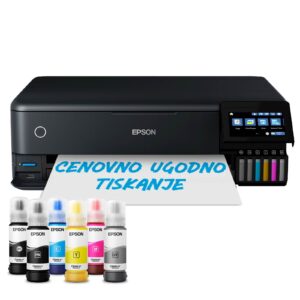 EPSON EcoTank L8180 | Črna | Večfunkcijski Brizgalni Tiskalnik