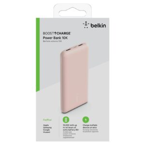 Belkin Power Bank 10K | Roza | Prenosna Baterija