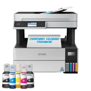 EPSON EcoTank L6460 | Wi-Fi | Duplex | ADF | Ethernet | EcoTank | Večfunkcijska Brizgalna Naprava