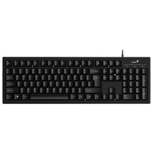 Genius Smart KB-100 | USB | AI Copilot Tipka | Odporna Proti Politju | Črna | Tipkovnica