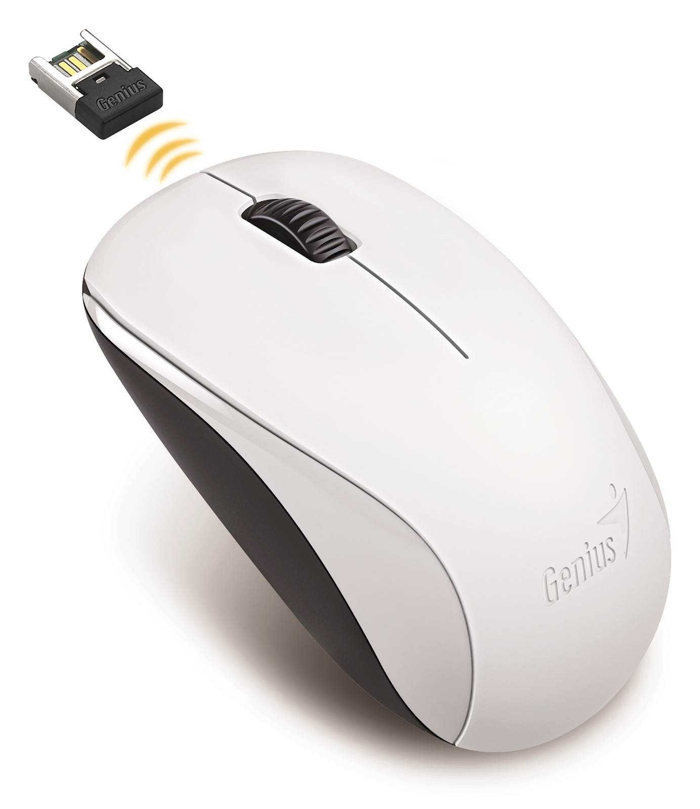 Genius nx-7000 wl | brezžična | bela | miška 1 Miška genius nx-7000 wl bela komponentko