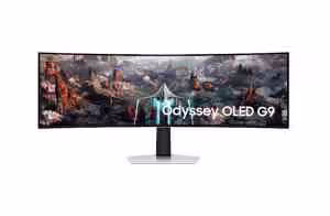 Samsung ODYSSEY G9 G93SC | OLED | 124,4cm (49") | 240Hz | OLED | 5120x1440 | HDMI Displayport | Ukrivljen Gaming Monitor