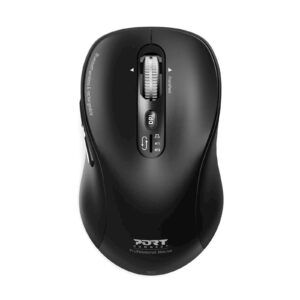 PORT Connect Expert | WL + BT | Polnilna | 3200 DPI | Silent Click | FreeWheel | Brezžična Miška