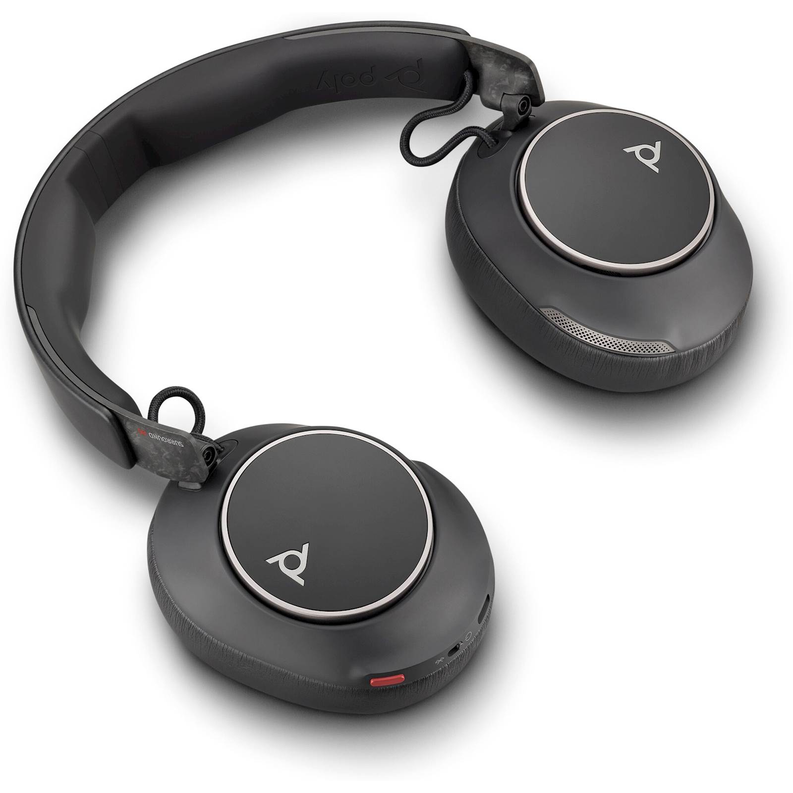Poly voyager surround 80 uc | usb-c + adapter usb-c/a | slušalke 1 Naglavne slušalke poly voyager surround 80 uc usb-c + adapter usb-c/a komponentko