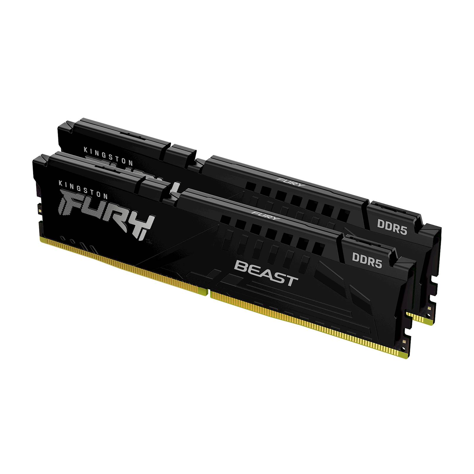 Kingston fury beast black expo | 64gb kit (2x 32gb) | ddr5 | 6000mhz | cl30 | dimm | ram pomnilnik 1 Ram ddr5 64gb 6000 fury beast black expo, kit 2x 32gb, cl30, dimm komponentko