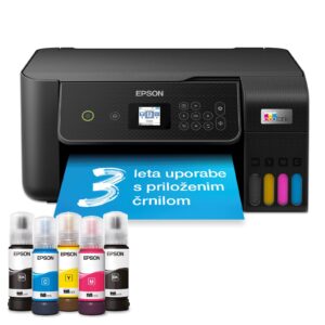 EPSON EcoTank L3280 | Wi-Fi | Wi-Fi Direct | Barvni LCD | Print Scan Copy | Do 8100 ČB In 6500 Barvnih Strani | Večfunkcijska Brizgalna Naprava