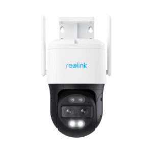 Reolink TrackMix W760 | 4K 8MP Wi-Fi 6 Zunanja IP Kamera | Dvojna Leča | Auto Zoom In Sledenje | Barvni Nočni Vid | Nadzorna Kamera