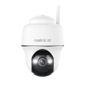 Reolink Argus Serija B440 | 4K 8MP | Zunanja Baterijska Pan & Tilt Kamera | Barvni Nočni Vid | IP Kamera