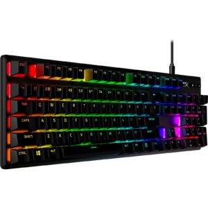 HyperX Alloy Origins PBT | HX Red US Gravura | Mehanska Tipkovnica za Igre