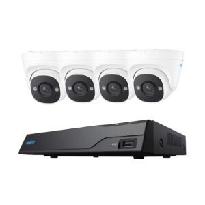 Reolink NVR NVS8-5MD4 | 5MP | 8 Kanalni NVR | 2TB HDD | 4x Kamera | Varnostna Kamera za Dom