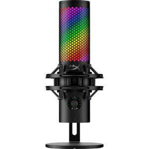 HP HyperX QuadCast 2 S | RGB Črna | Združljiv s PC, PS4, PS5 in Mac | Mikrofon