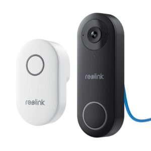 Reolink D340P | 2K+ 5MP PoE | 180° Vidni Kot | Dvosmerni Zvok | Pametni Žični Video Zvonec