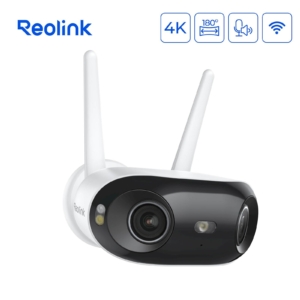 Reolink Elite Series W740 | 8MP 4K 180° Panoramski Pogled | Wi-Fi 6 24/7 Snemanje 30m IR AI | IP Kamera