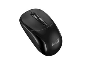 Genius Copilot NX-7123 | Črna | 1200 DPI | AI Copilot Tipka | 2,4 GHz Brezžična Miška