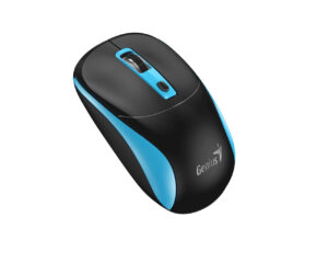 Genius NX-7123 Copilot | 1200 DPI | AI Copilot Gumb In Domet Do 10 M | Modra Brezžična Optična Miška