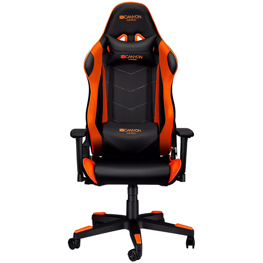Canyon gaming cnd-sgch4 deimos | črno-oranžna | gaming stol 1 Komponentko: canyon gaming cnd-sgch4 deimos – gaming stol, črno-oranžen