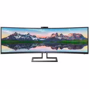 Philips 499P9H | 124cm (49") | DQHD | VA | 1800R | 70Hz | 5ms (GTG) | Adaptive-Sync | Ukrivljen Poslovni Monitor