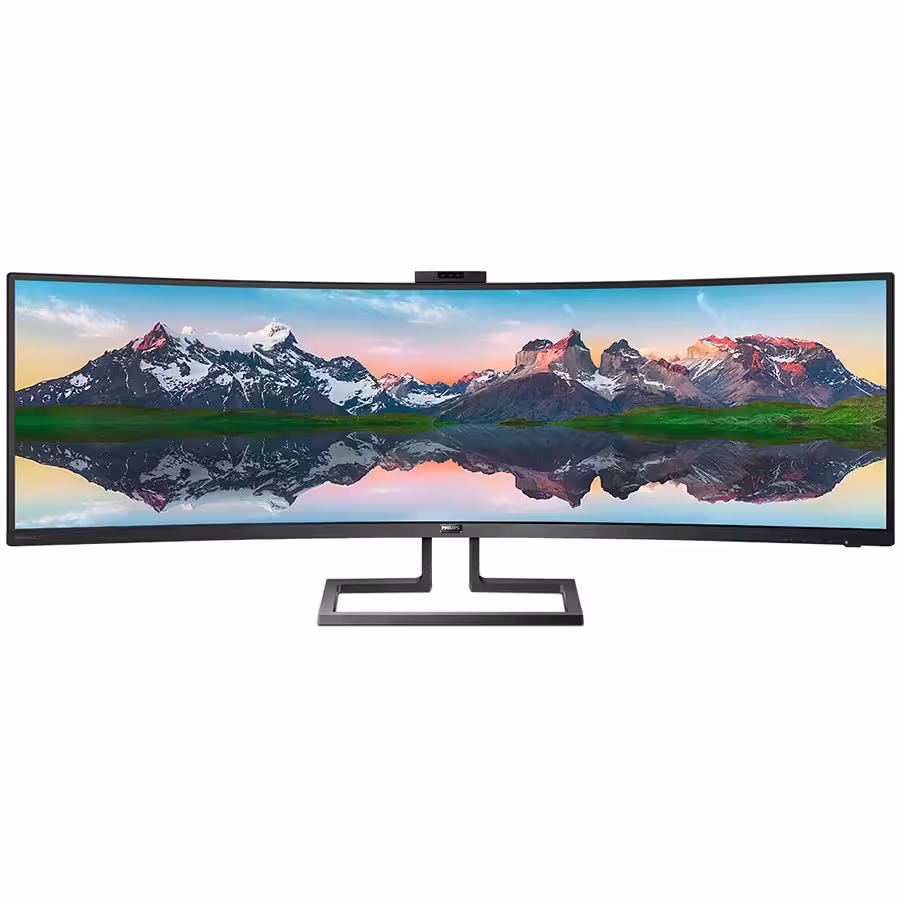 Philips 499p9h | 124cm (49") | dqhd | va | 1800r | 70hz | 5ms (gtg) | adaptive-sync | ukrivljen poslovni monitor 1 Philips 499p9h ukrivljen poslovni monitor – 124cm (49″/48. 8″ vidno), dqhd (5120 x 1440), va, 1800r, 70hz, 5ms (gtg), adaptive-sync, hdr400, spletna kamera, usb-c pd 90w, usb razdelilnik, rj45, 2x hdmi 2. 0b, 1x dp 1. 4 1. 029,00€ komponentko