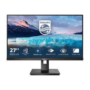 Philips 272S1AE | 68,6 cm (27,0") | 1920x1080 | 75Hz | IPS | 4ms | VGA DVI HDMI DisplayPort | Pivot | Zvočniki | 3H | sRGB102% | AdaptiveSync | Pisarniški Monitor