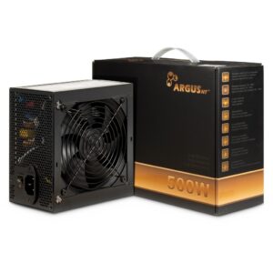 Inter-Tech Argus BPS-500 | 500W | 80 PLUS Bronze 230V EU | ATX 2.4 | 120mm Ventilator | Napajalnik