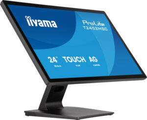 Iiyama ProLite T2452MSC-B2AG | 24″ FHD IPS Touch | 120Hz 5ms | HDMI DP USB VESA Zvočniki | Monitor Na Dotik