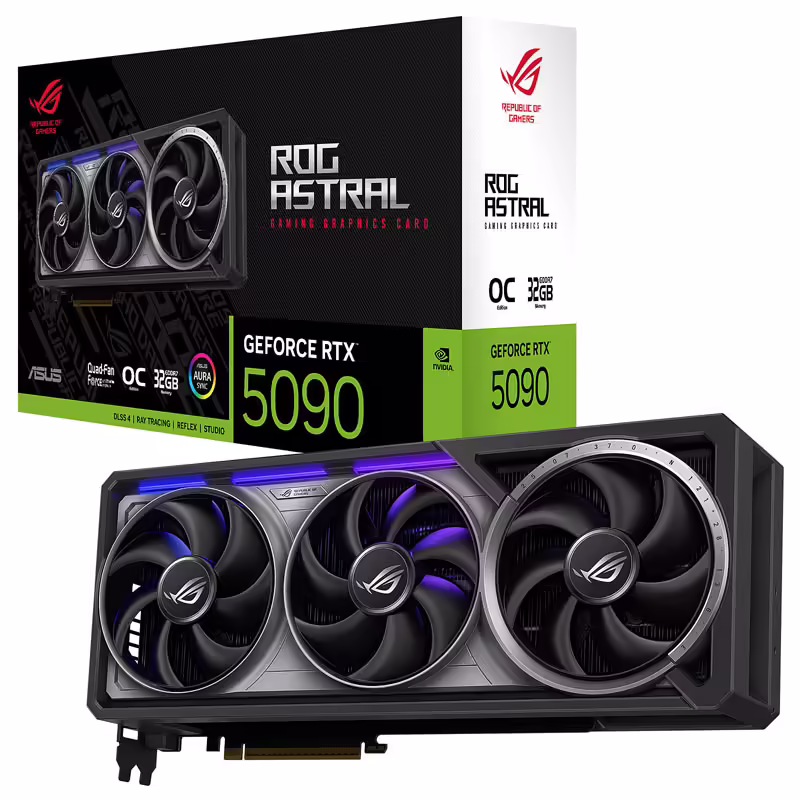Na voljo vse rtx 5000 kartice: rtx 5090, rtx 5080, rtx 5070 ti in rtx 5070