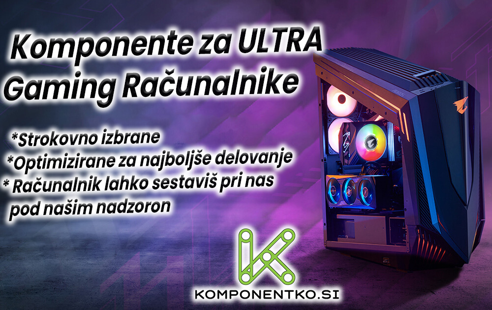 Iščete računalniške komponente za sestavo računalnika?